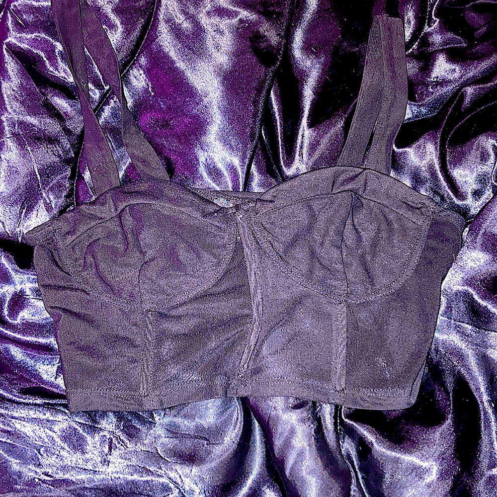 Forever21 crop corset top